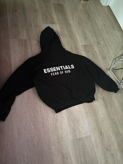 Fear of God Essentials Black Hoodie ( I CAN ALSO TRADE)
