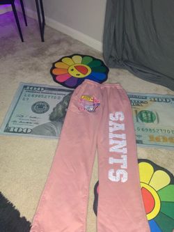PINK SWEATPANTS “SAINTS”