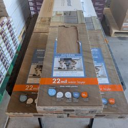 LifeProof Vinyl Plank Flooring.                                63 SQ FT 