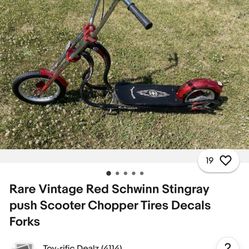 Schwinn Stingray Scooter Project 