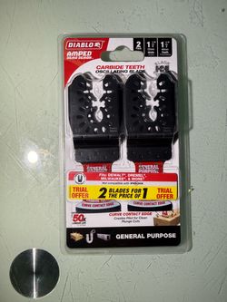 Diablo Amped Demo Demon Carbide Oscillating Blades 2-Pack