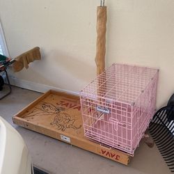 Bird Cage/Dog Cage/Big Bird Stand Perch