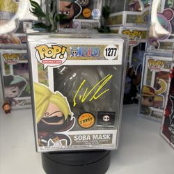 #1277- Soba Mask *AUTOGRAPH* CHASE By Eric Vale