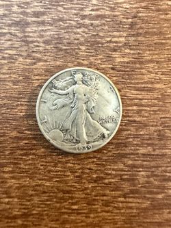 1939 Silver Walking Liberty American Silver Coin