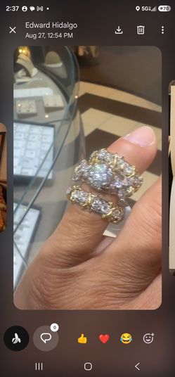 Tiffany Diamond Engagement Ring. COA included