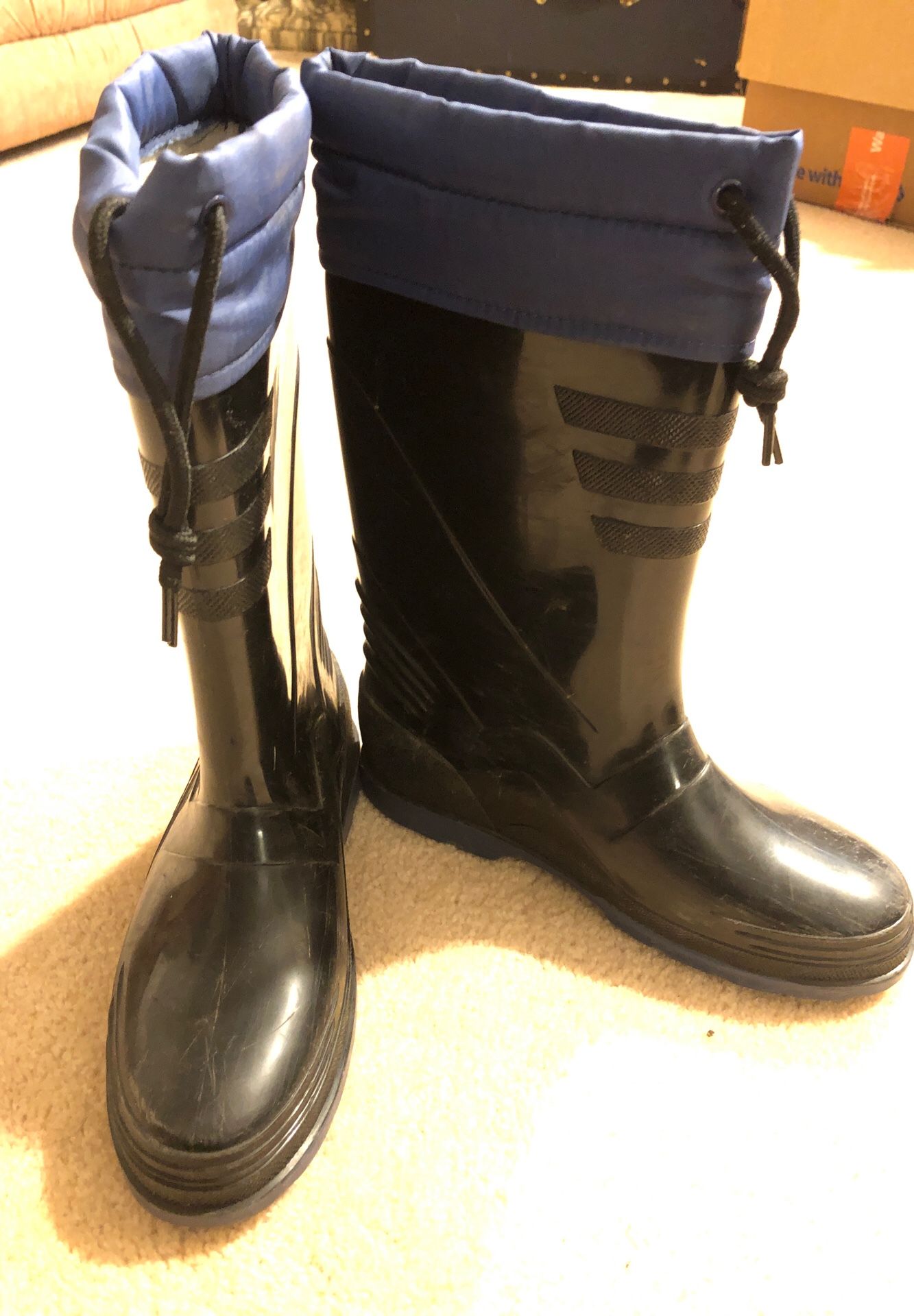 Children’s Totes Rain boots with removable liner, Sz 5