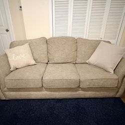 CRAFT MASTER TAUPE SOFA