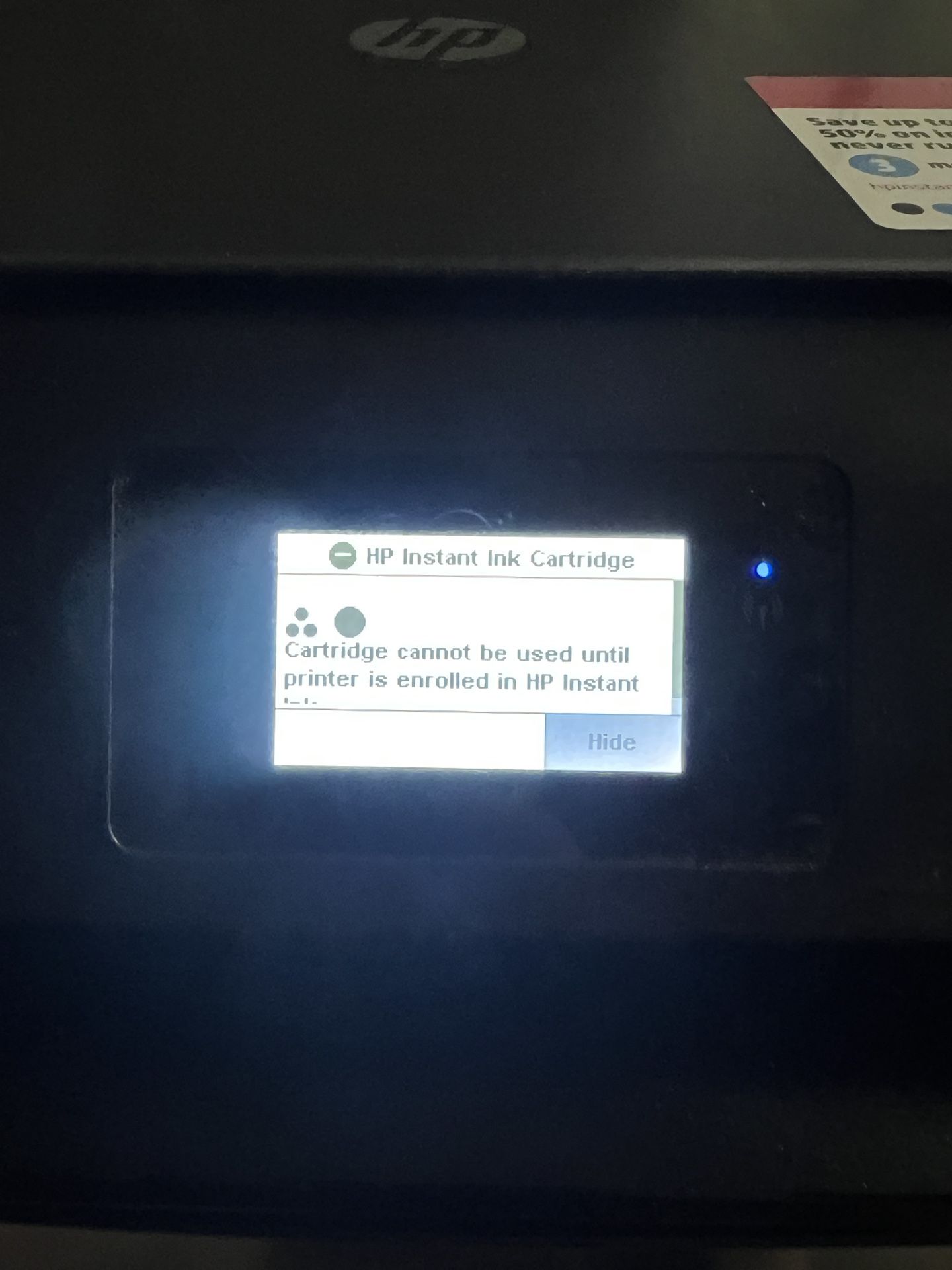 Money Dept Size Medium HP Printer ENVY 5055 In Perfect Condition !