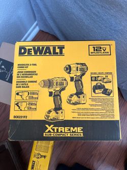 Dewalt Brushless Two tool combo Brand New