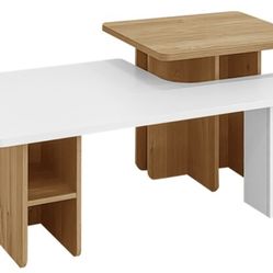 LOVMOR U Can Set of 2 Nesting Coffee Tables*New In Box 