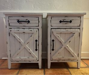 Farmhouse night stands