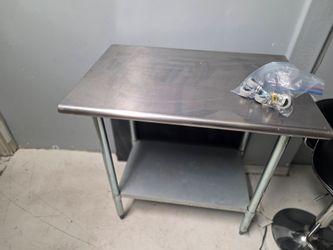Stainless steel kitchen cart