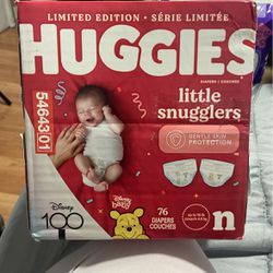 Huggies Little Snugglers Size New Born 