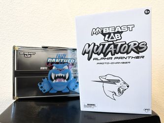 2024 SDCC San Diego Comic-Con Moose Toys MrBeast Lab Exclusive Figures Fuzzy Panther & Mutators Alpha Panther