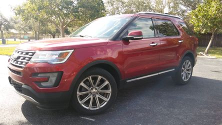 2017 FORD EXPLORER LIMITED PANORAMIC ROOF NAVI