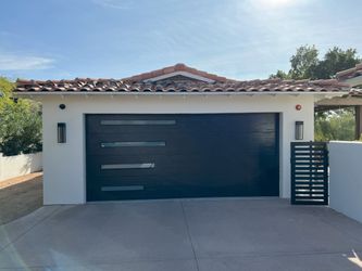 Flush-Textured Garage Doors