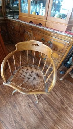 Bankers chair antique swivel
