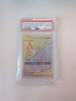 Pokemon Jp Latios and Latias Gx Tag #114  psa 10