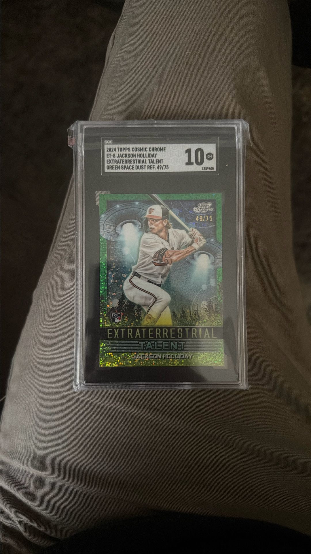 Jackson Holliday Gem Mint 10 Rookie /75