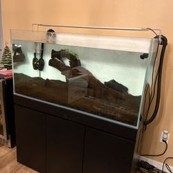 UNS 120U With Stand, CO2 System, & Filter - Fish Tank