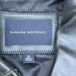 Black Leather Jacket M