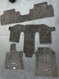 Subaru Ascent Onyx floor mats