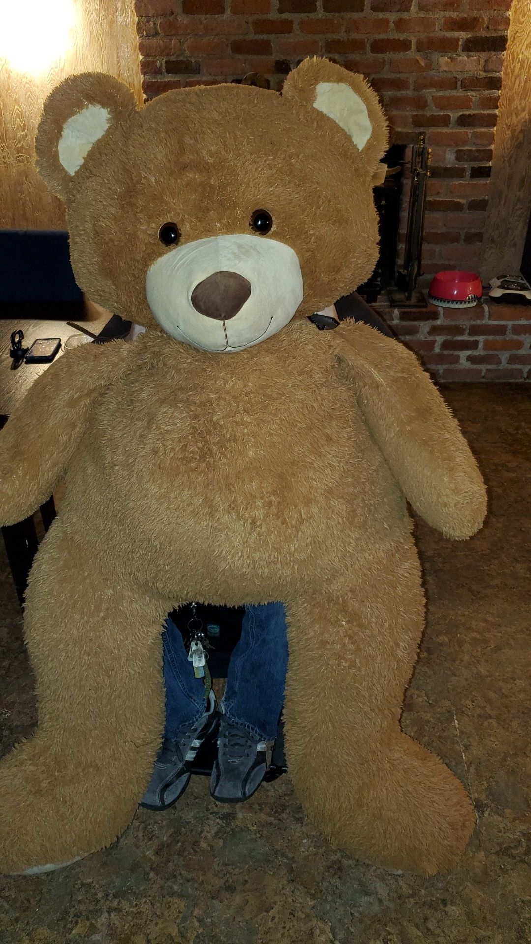 Giant teddy bear