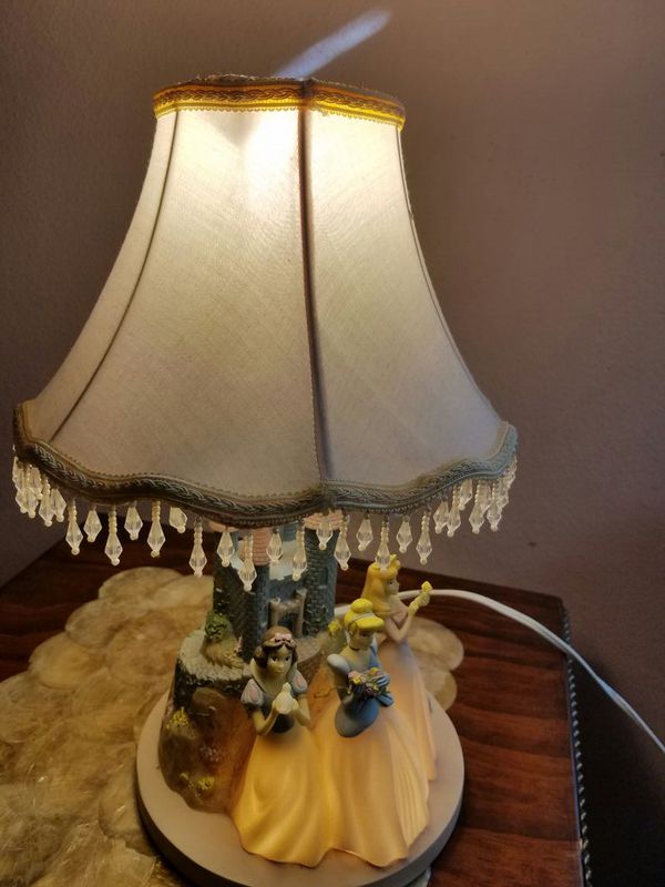 Disney Princess lamp w/night light (Hampton Bay) 15 for