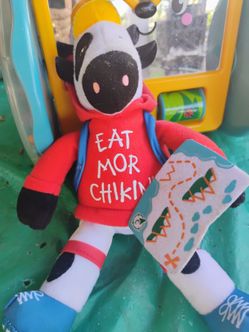 Chic fil A cow plushie