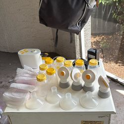 Breast Bag! Pump And All!!