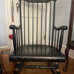 Vintage Windsor Style Rocking Chair