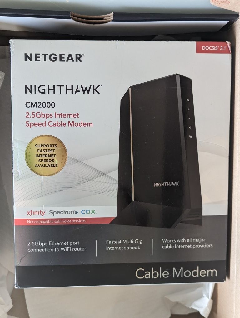 Netgear Nighthawk Modem 