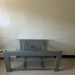 Glass Top tv Stand 