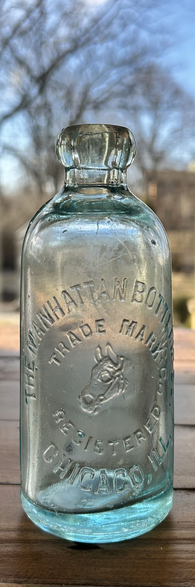 The Manhattan Bottling Company~ Chicago IL. ~Antique 1800’s ????