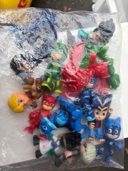 PJ Masks Mixed Toy Figures Lot