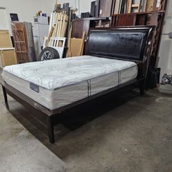 Queen Bed And Mattress