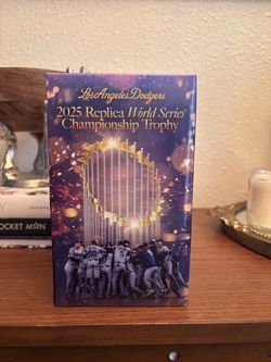 2025 World Series Replica Trophy