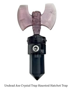 Skylanders Trap Team Undead Axe Crystal Trap Haunted Hatchet Trap 