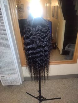 13x6 deep wave human hair wig