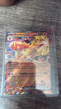 Pokémon TCG Blaziken ex Sv09: Journey Together 024/159 Double Rare Holo EX 320 …