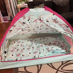 Tent, Sleeping Bag and Carrying Bag