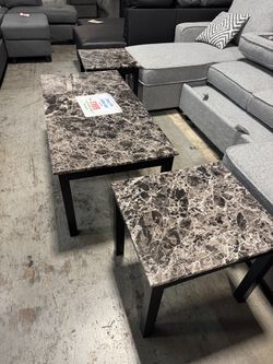 ✨ NEW COFEE TABLE SET OF 3– Finance & Same Day Delivery!