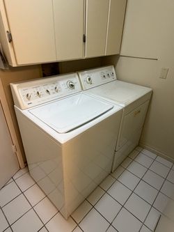 Kenmore washer and dryer