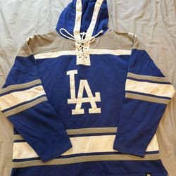 Dodgers Hoddie 47brand Size 2x 