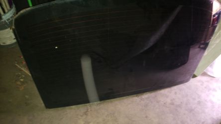 BMW e65 rear Windshield