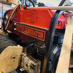 Bulldog 16,000 W Portable Generator / Gator Roofing Equipment 