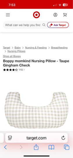 Infant feeding pillow
