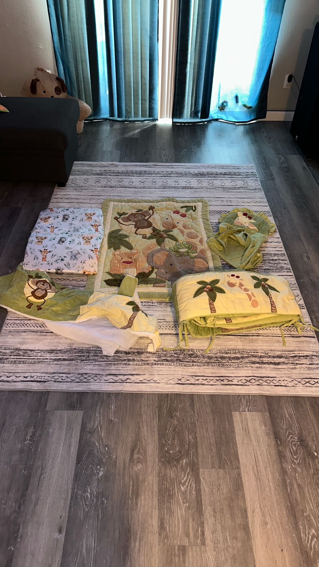 Safari Crib Set