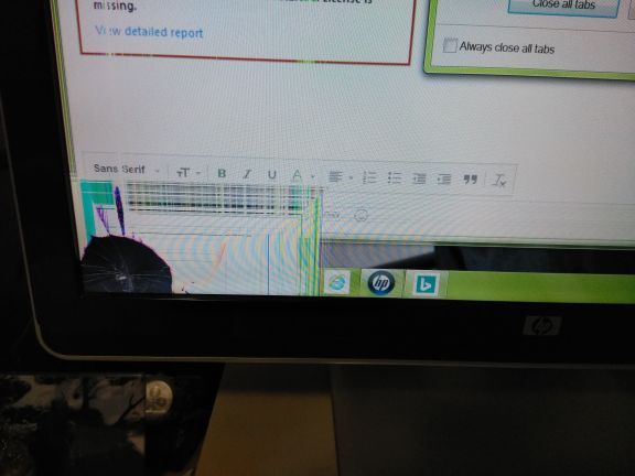 In search of lg 23" computer monitor