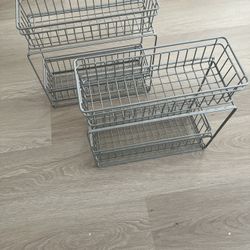 Two Tiered Slide Out Organizers